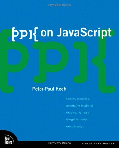 ppk on JavaScript, 1/e