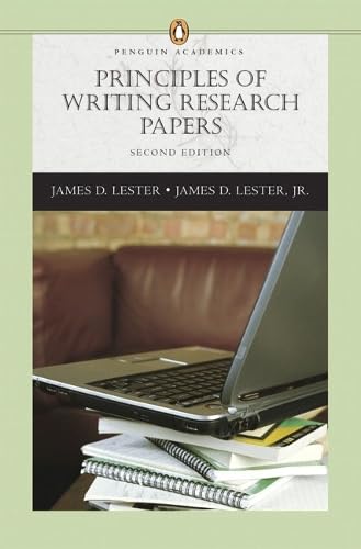 Principles of Writing Research Papers (Penguin Academics Series) (2nd Edition)