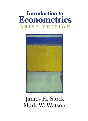 Book Cover Introduction to Econometrics, Brief Edition