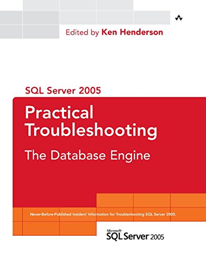 Book Cover SQL Server 2005 Practical Troubleshooting: The Database Engine