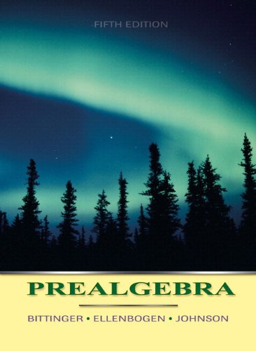 Prealgebra (5th Edition)