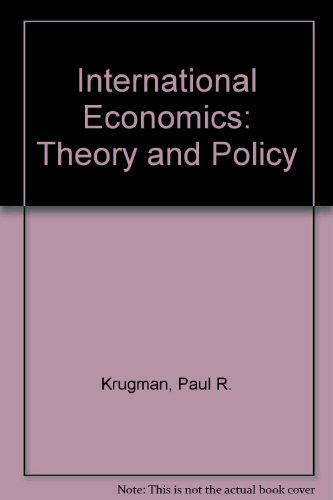 International Economics: Theory & Policy with Free Web Access
