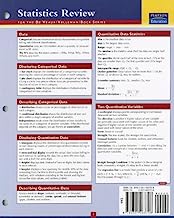 Stats: Data & Models Review Study Card