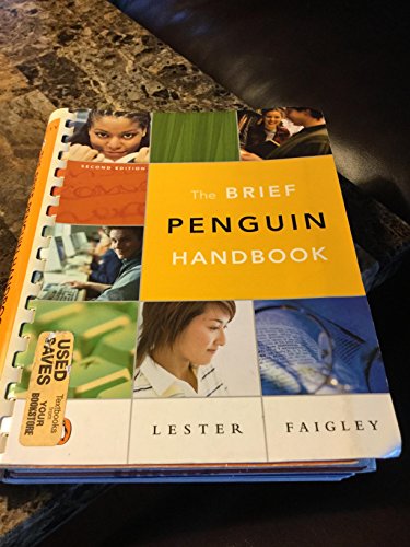 Brief Penguin Handbook, The (with Essential Study Card for Grammar and Documentation) (2nd Edition)