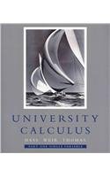 University Calculus Part One plus MyMathLab Student Starter Kit