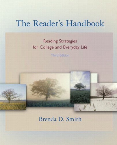 The Reader's Handbook: Reading Strategies for College and Everyday Life (with MyReadingLab) (3rd Edition)