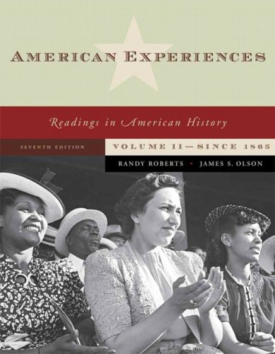 American Experiences, Volume 2 (7th Edition)