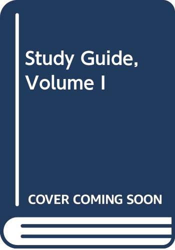 Study Guide for America Past & Present Vol 1 (v. 1)