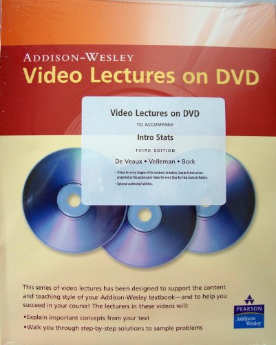 Video Lectures on DVD for Intro Stats
