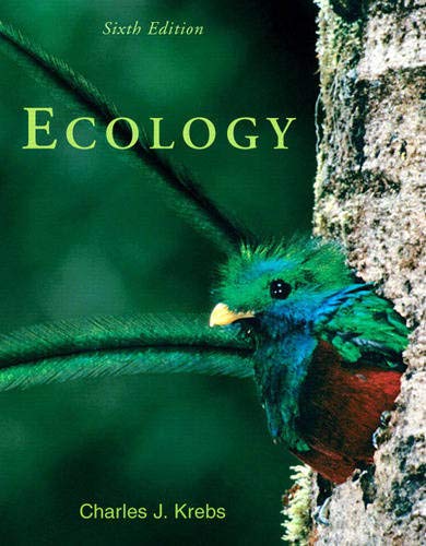 Book Cover Ecology: The Experimental Analysis of Distribution and Abundance (6th Edition)