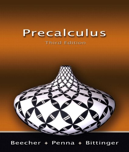 Precalculus a la Carte Plus (3rd Edition)