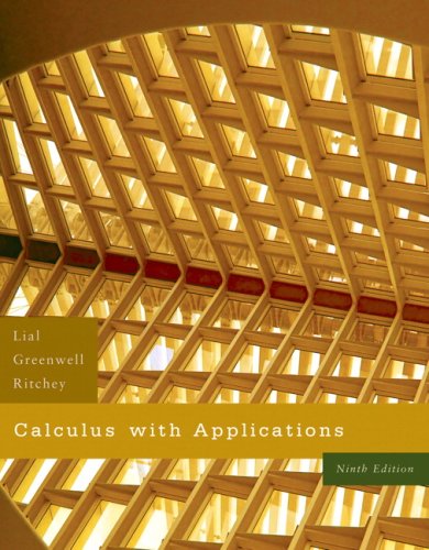 Calculus with Applications Value Package (includes MathXL 12-month Student Access Kit) (9th Edition)