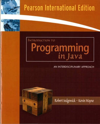 Introduction to Programming in Java: An Interdisciplinary Approach