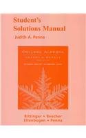 Student Solutions Manual for College Algebra: Graphs and Models, 4th Edition