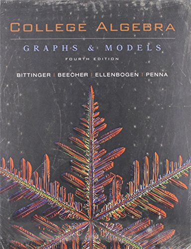 College Algebra plus MyMathLab Student Access Kit for College Algebra: Graphs and Models (4th Edition)