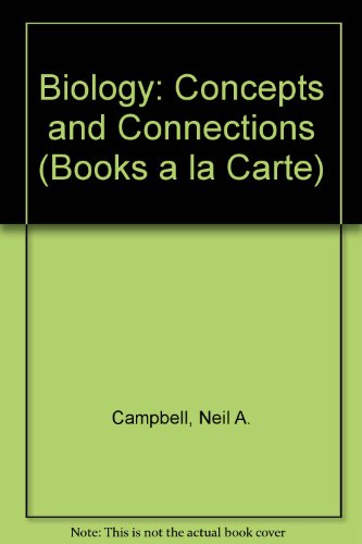 Biology: Concepts and Connections, Books a la Carte Plus Study Card (6th Edition)