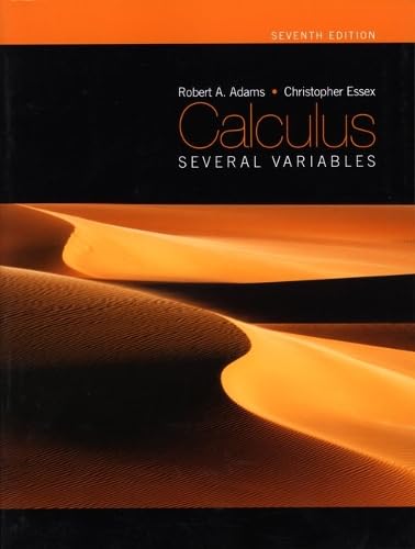 Calculus: Several Variables, Seventh Edition (7th Edition)
