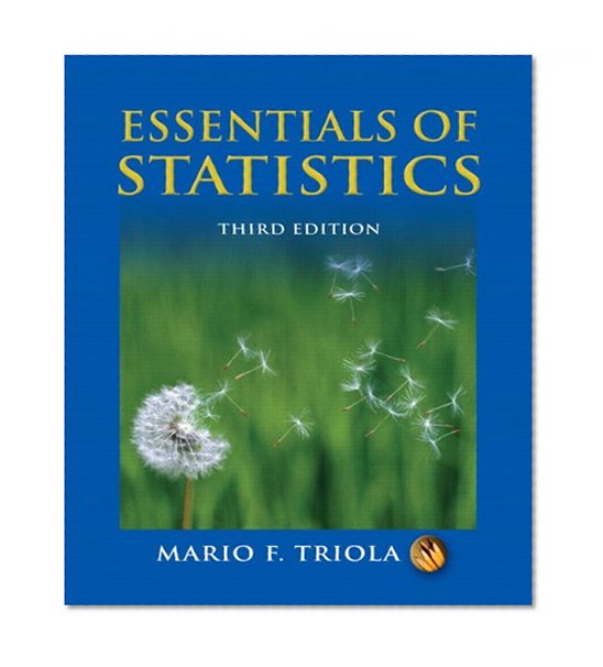Essentials of Statistics Value Package (includes STATDISK Manual for the Triola Statistics Series)