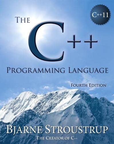 Book Cover The C++ Programming Language, 4th Edition