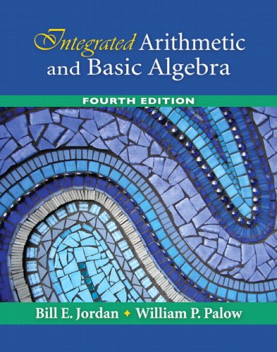 Integrated Arithmetic and Basic Algebra Value Package (includes MyMathLab for WebCT Student Access Kit) (4th Edition)
