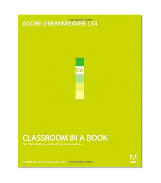 Adobe Dreamweaver CS4 Classroom in a Book
