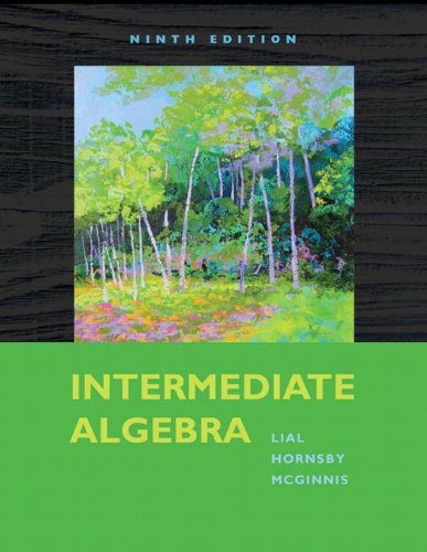 Intermediate Algebra