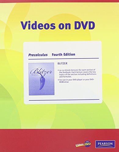 Videos on DVD for Precalculus