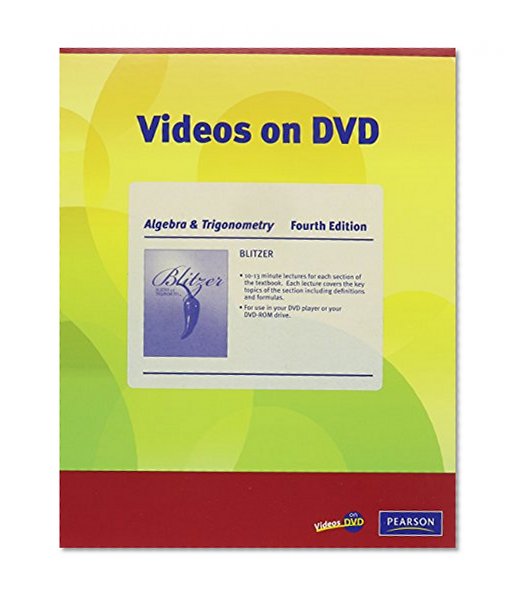 Videos on DVD for Algebra and Trigonometry