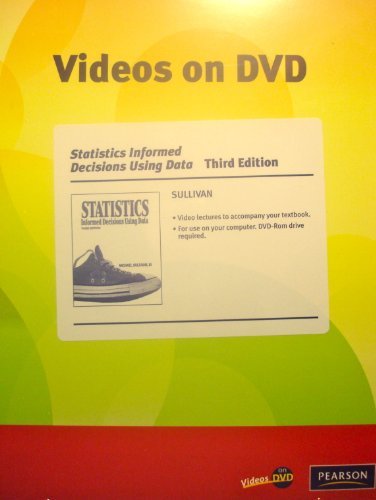 Videos on DVD for Statistics: Informed Decisions Using Data
