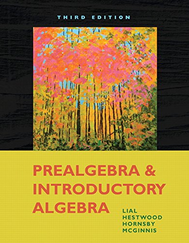 Prealgebra and Introductory Algebra (3rd Edition)