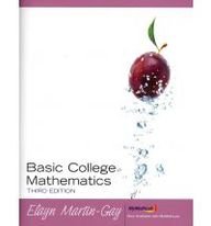 Basic College Mathematics with MyMathLab/MyStatLab Student Access Kit (3rd Edition)