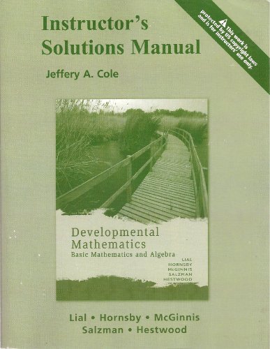 Developmental Mathematics: Basic Mathematics and Algebra, A La Carte Plus
