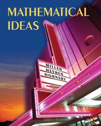 Mathematical Ideas Value Pack (includes Math Study Skills & MathXL 24-month Student Access Kit ) (11th Edition)