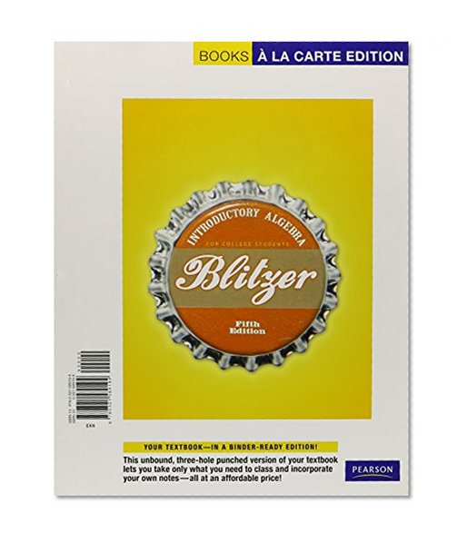 Introductory Algebra for College Students, Books a la Carte Edition (5th Edition)