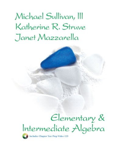 Elementary and Intermediate Algebra Value Package (includes Math Study Skills)