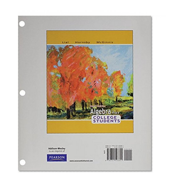 Algebra for College Students, Books a la Carte Edition