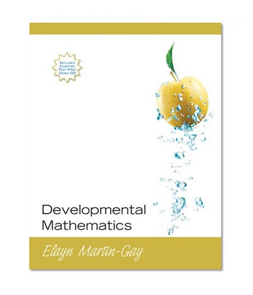 Developmental Mathematics  Value Package (includes MyMathLab/MyStatLab Student Access Kit)