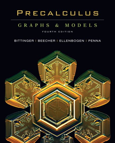Precalculus: Graphs & Models and Graphing Calculator Manual Package Value Pack (includes MyMathLab/MyStatLab Student Access Kit  & Student's Solutions ... Precalculus: Graphs and Models) (4th Edition)