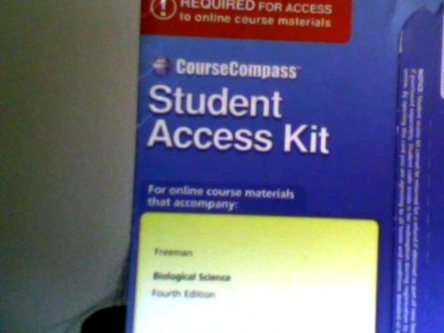 CourseCompass Student Access Code Card for Biological Science (4th Edition)