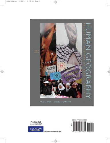 Books a La Carte for Human Geography: Places and Regions in Global Context (4th Edition)