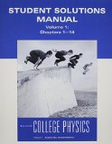 Student Solutions Manual for Essential College Physics, Volume 1