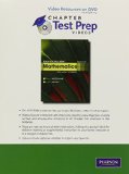 Video Resources on DVD with Chapter Test Prep Videos for Basic College Mathematics with Early Integers
