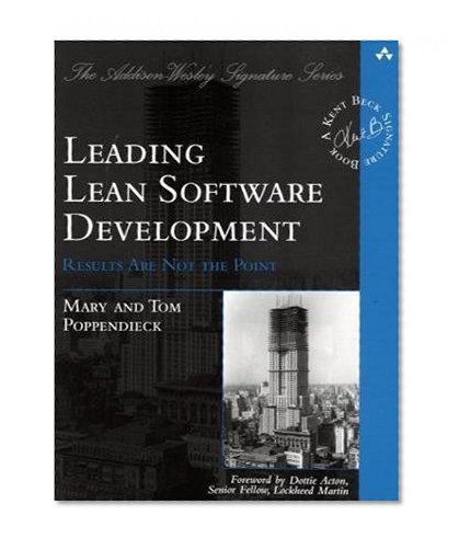 Book Cover Leading Lean Software Development: Results Are not the Point