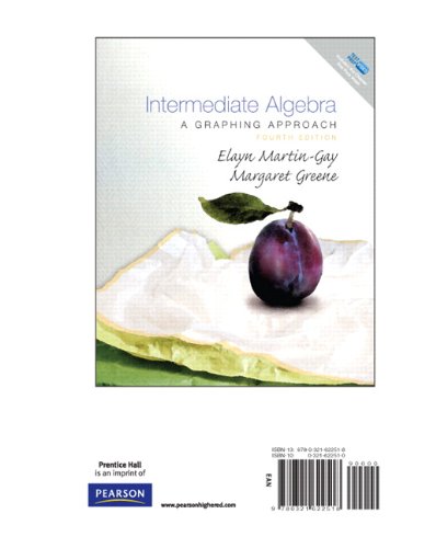 Intermediate Algebra: A Graphing Approach, Books a la Carte Edition (4th Edition)