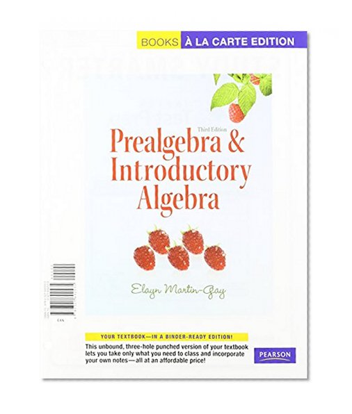 Prealgebra & Introductory Algebra, A La Carte with MML/MSL Student Access Kit (adhoc for valuepacks) (3rd Edition)