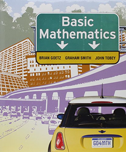 Basic Mathematics plus MyLab Math/MyLab Statistics Student Access Code Card