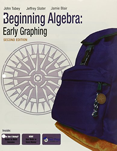 Beginning Algebra: Early Graphing, Books a la Carte Edition (2nd Edition)