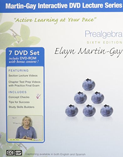 Interactive DVD Lecture Series  for Prealgebra