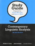 Study Guide for Contemporary Linguistic Analysis: An Introduction, Seventh Edition