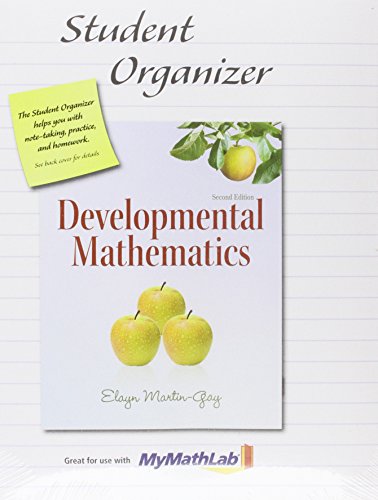 Student Organizer for Developmental Mathematics